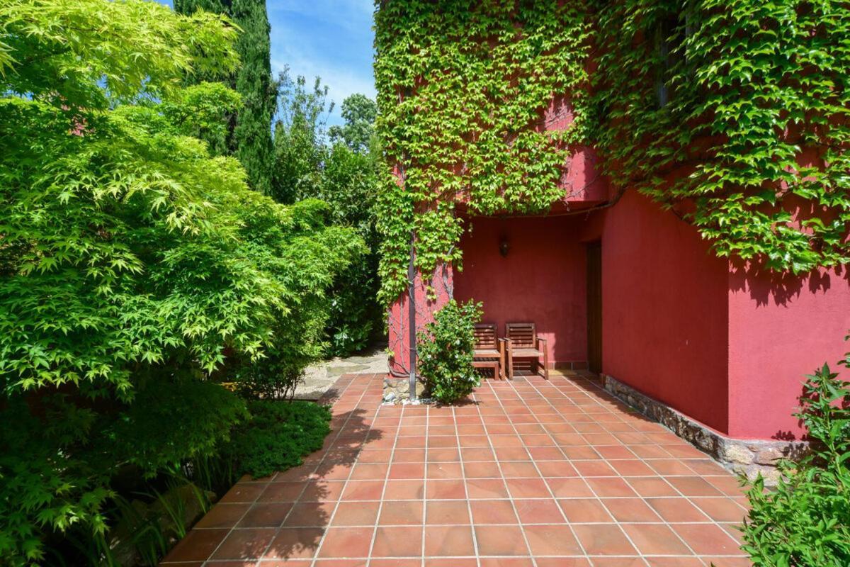 Chalet Navacerrada Piscina Privada Exterior foto