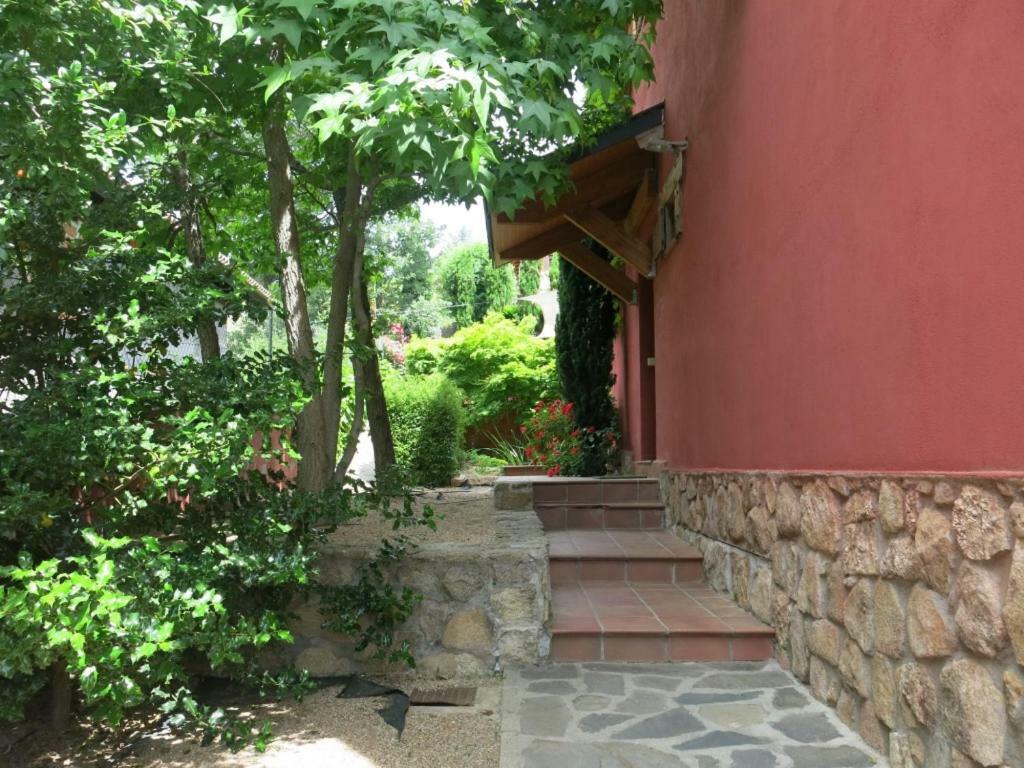 Chalet Navacerrada Piscina Privada Exterior foto