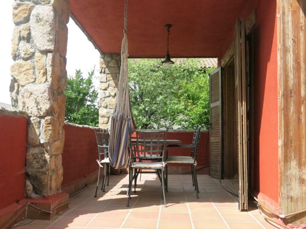 Chalet Navacerrada Piscina Privada Exterior foto